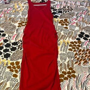 A New Day Red Bodycon Maxi Dress